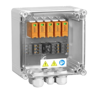 Weidmüller - Fotovoltaische DC Stringbox - PVN DC 2I 1O 2MPP SPD2R CG 11 2866330000 10000402