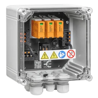 Weidmüller - Fotovoltaische DC Stringbox - PVN DC 3I 3O 1MPP SPD1R CG 11 2890560000 10000514