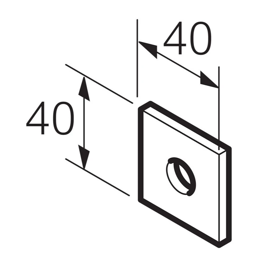 Legrand Bevestigingselement voor montagerail/-profiel SB50610 SB50610 10034877