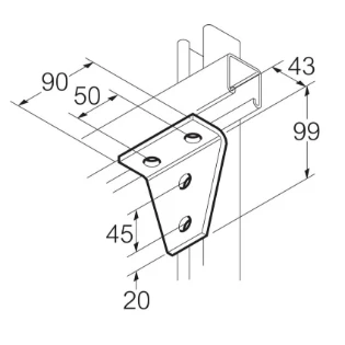 Legrand - Bevestigingselement voor montagerail/-profiel - SB550 SB550 10035278