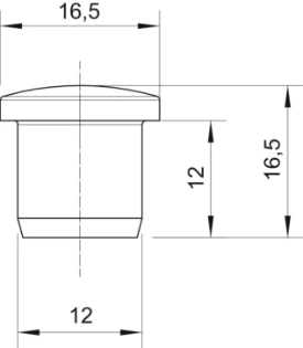 OBO - Afdichtdop kabelinvoer - 107VS VM 12 PA 2029517 10037669
