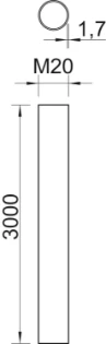 OBO - Kunststof installatiebuis - KH20 LGR 2047721 10038014