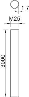 OBO - Kunststof installatiebuis - KH25 LGR 2047722 10038015