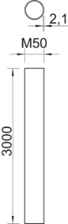 OBO - Kunststof installatiebuis - KH50 LGR 2047725 10038018