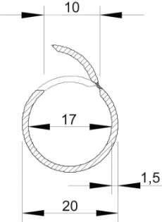 OBO - Kunststof installatiebuis - 2953 M20 LGR 2153912 10038310
