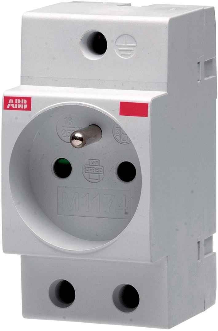 ABB Wandcontactdoos modulair M 1174 2CSM110000R0711 10053240