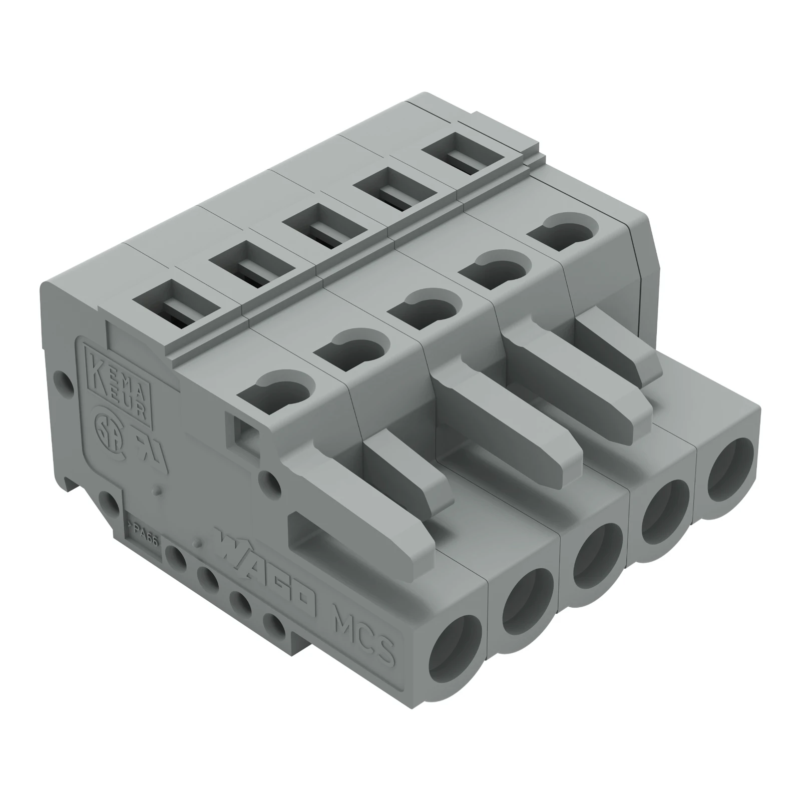 Wago Kabelconnector voor printplaatconnector 231-105/026-000 231-105/026-000 10079977