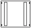 ABB - Inbouwunit leeg - MC203VS 2CPX042141R9999 10096113