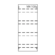 ABB - Inbouwunit leeg - MK109 2CPX041236R9999 10097134