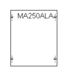 ABB Inbouwunit leeg MBA250ALA 2CPX041804R9999 10098464