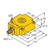 Turck RFID-lezer TNLR-Q80-H1147-EX 7030303 101663