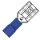 Klemko - Aderdoorverbinder rond/vlak - 152030 152030 101753