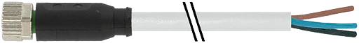 Murrelektronik Sensor/actorkabel met connector 7000-08041-2300500 7000-08041-2300500 1050346