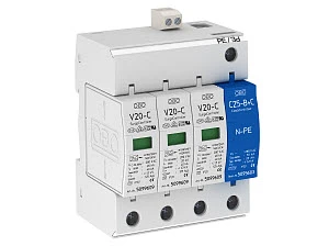 OBO - Netoverspanningsbeveiliging - V20-C 3+NPE+FS 5094765 1081708