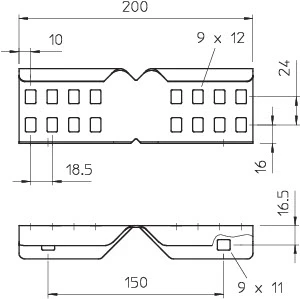 OBO - Verbindingsstuk kabeldraagsysteem - 6208895 6208895 1081853