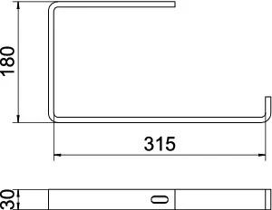 OBO Ophangbeugel kabeldraagsysteem AHB 200 FT 6363911 1081894