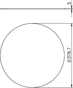 OBO - Montagedeksel voor vloer(trek)doos - DUG B R7 7407156 1085728