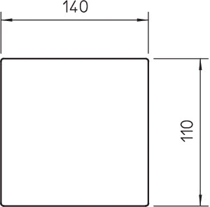 OBO - Toebehoren/onderdelen voor aansluitzuil - ISSGU140110 6290176 1086370