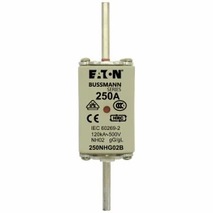 Eaton - Smeltpatroon (mes) - NH FUSE 250A 500V GG/GL SIZE 02 250NHG02B 1087745