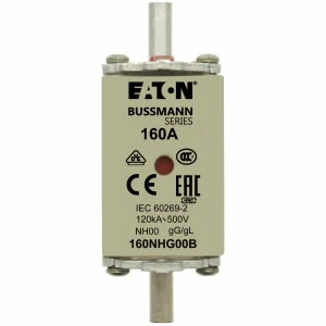 Eaton - Smeltpatroon (mes) - NH FUSE 160A 500V GG/GL SIZE 00 160NHG00B 1088120