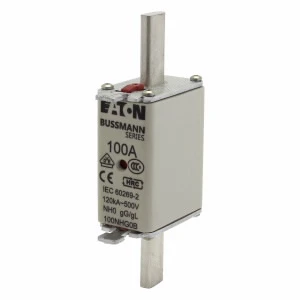 Eaton - Smeltpatroon (mes) - NH FUSE 100A 500V GG/GL SIZE 0 100NHG0B 1088757