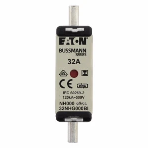Eaton - Smeltpatroon (mes) - NH FUSE 32AMP 500V SIZE 000 GG IMGL 32NHG000BI 1090021