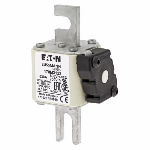 Eaton - HRC zekering - FUSE 630A 690V 1*KN/80 AR UC 170M3123 1098556