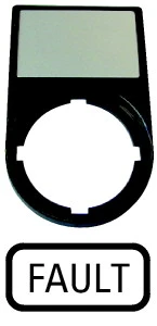 Eaton - Tekstschilddrager drukknop/signaallamp - M22S-ST-GB8 216498 109866