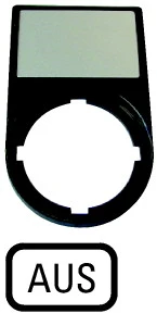 Eaton - Tekstschilddrager drukknop/signaallamp - M22S-ST-D5 218299 110461
