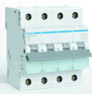 Hager - Installatieautomaat - MCN616E MCN616E 11248895