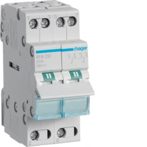 Hager - Inbouwschakelaar modulair - SFB232 SFB232 11249960