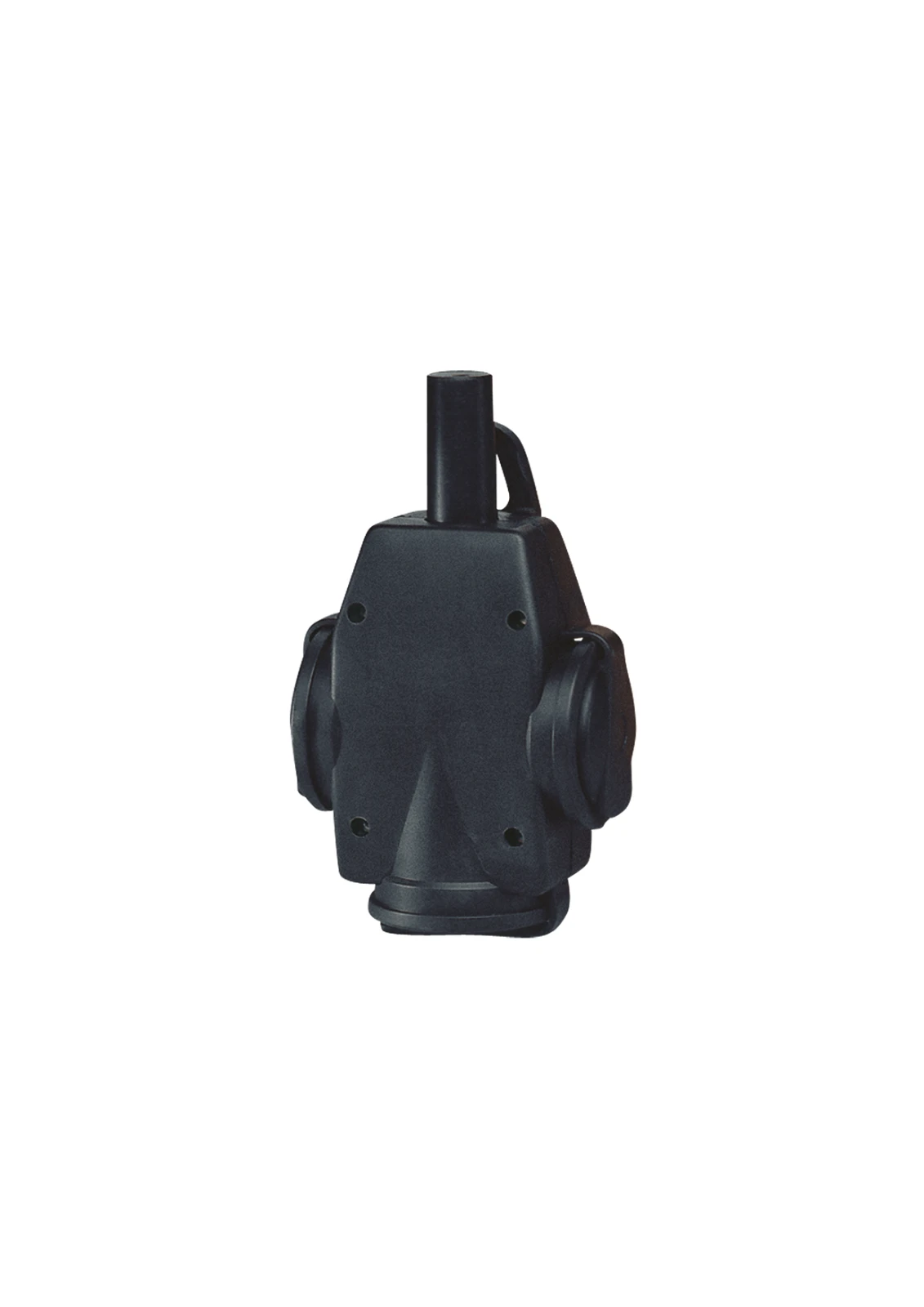 ABL Koppelcontactstop geaard RubH vol 2p+ra zwart 1473190 11401103