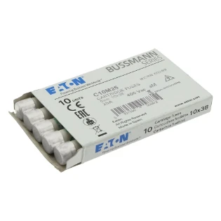 Eaton - Cilindrische zekering - CYLINDRICAL FUSE 10 x 38 25A AM 400 C10M25 11408365