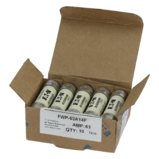 Eaton - Cilindrische zekering - 63AMP 700V DC UL FERRULE 14X51MM FU FWP-63A14F 11409643