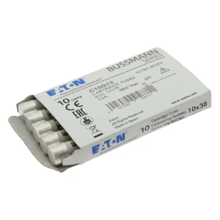 Eaton - Cilindrische zekering - CYLINDRICAL FUSE 10 x 38 12A GG 500 C10G12 11411258