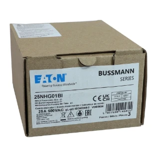 Eaton - Smeltpatroon (mes) - NH FUSE 125A 500V GL/GG SIZE 01 125NHG01BI 11414513
