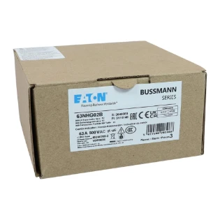 Eaton - Smeltpatroon (mes) - NH FUSE 63A 500V GG/GL SIZE 02 63NHG02B 11415513