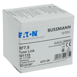 Eaton - HRC zekering - 7.5A TIME FUSE LINKS XF7.5 11416089
