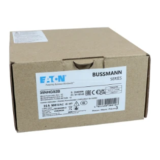 Eaton - Smeltpatroon (mes) - NH FUSE 35A 500V GG/GL SIZE 02 35NHG02B 11416477