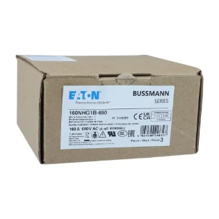 Eaton - Smeltpatroon (mes) - NH FUSE 160AMP 690V gG SIZE 1 160NHG1B-690 11419275