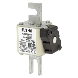 Eaton - HRC zekering - FUSE 630A 690V 1*KN/80 AR UC 170M3123 11420556