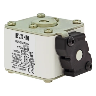Eaton - HRC zekering - FUSE 1000A 690V 2BKN/50 AR UC 170M5466 11421479