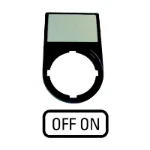 Eaton - Tekstschilddrager drukknop/signaallamp - M22S-ST-GB10 216499 11423221