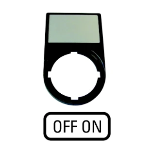 Eaton - Tekstschilddrager drukknop/signaallamp - M22S-ST-GB10 216499 11423221