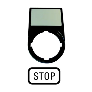 Eaton - Tekstschilddrager drukknop/signaallamp - M22S-ST-GB0 216494 11426607