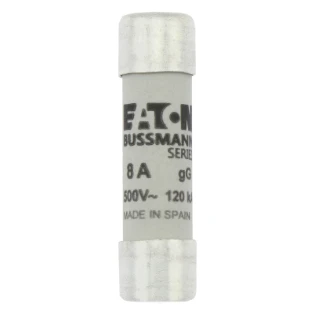 Eaton - Cilindrische zekering - CYLINDRICAL FUSE 10 x 38 8A GG 500V C10G8 11427991
