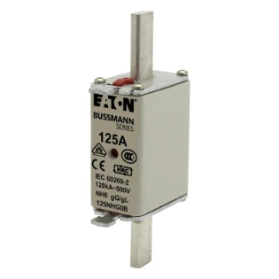 Eaton - Smeltpatroon (mes) - NH FUSE 125A 500V GG/GL SIZE 0 125NHG0B 11428299