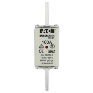 Eaton - Smeltpatroon (mes) - NH FUSE 160A 500V GG/GL SIZE 02 160NHG02B 11428543