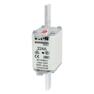 Eaton - Smeltpatroon (mes) - NH FUSE 224A 500V GG/GL SIZE 02 224NHG02B 11431446