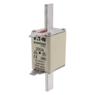 Eaton - Smeltpatroon (mes) - NH FUSE 200A 500V GL/GG SIZE 02 DUA 200NHG02B 11432978